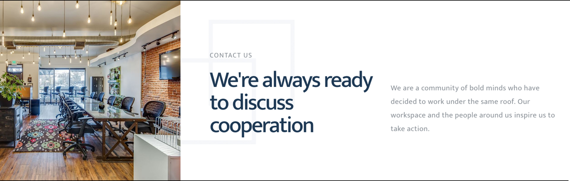 Discuss Cooperation